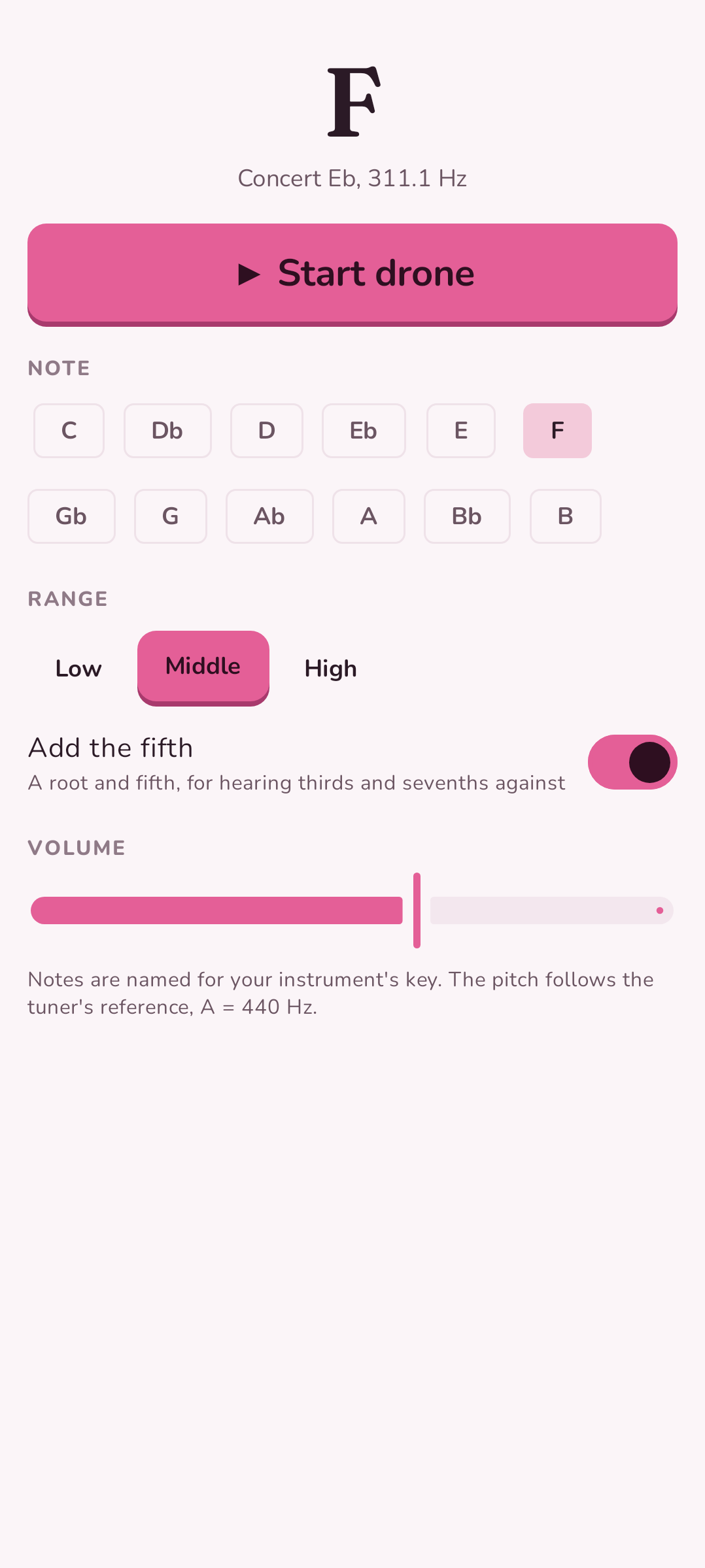 The drone in the light theme
